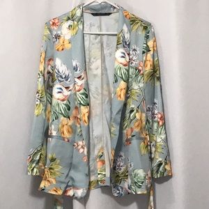 Floral Blazer